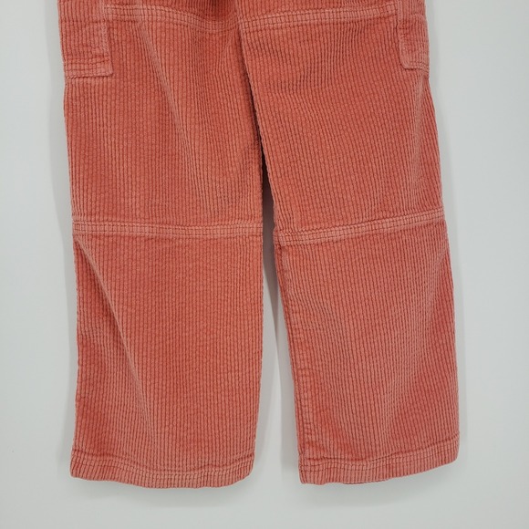 BP Corduroy Cargo Pants High Rise Waist Relaxed Wide Straight Leg Womens Size 27 - Picture 8 of 9